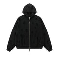 Black Wash Graphic Hoodie