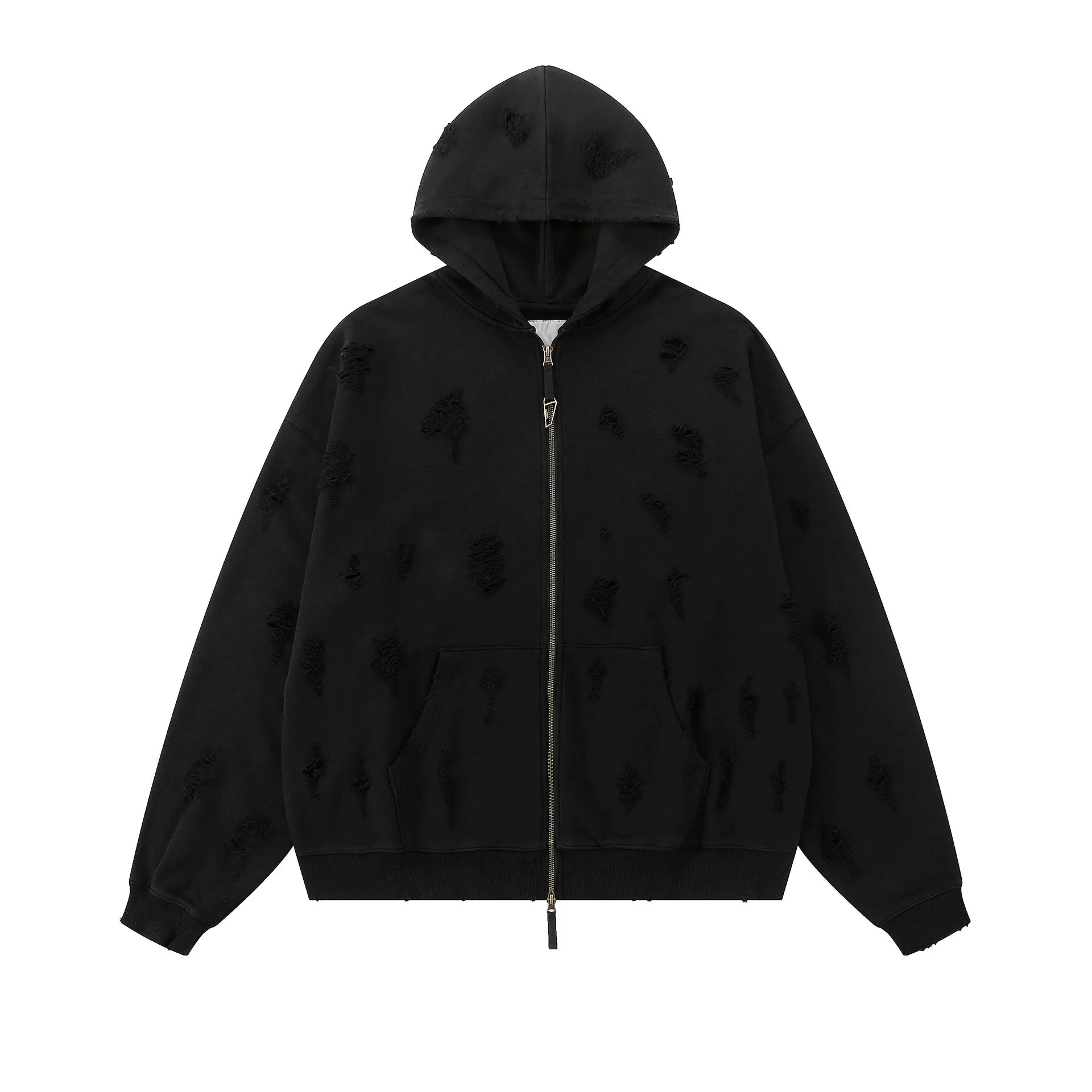 Black Wash Graphic Hoodie