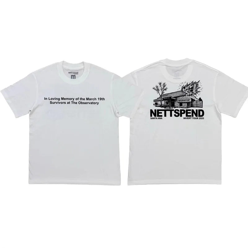 White Invert Observatory Graphic Tee