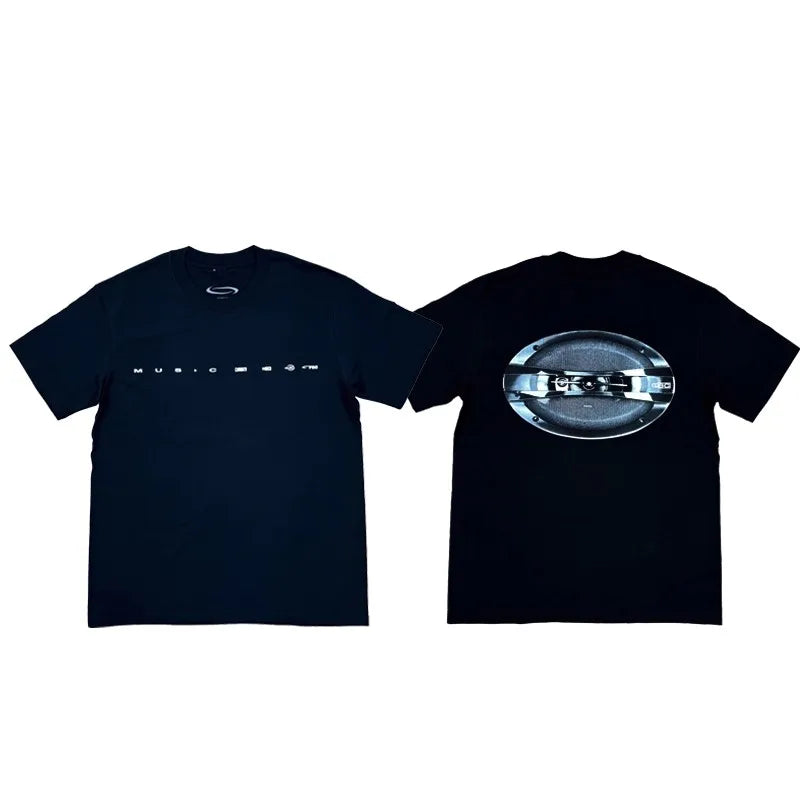 Black Music Death Wish Graphic Tee