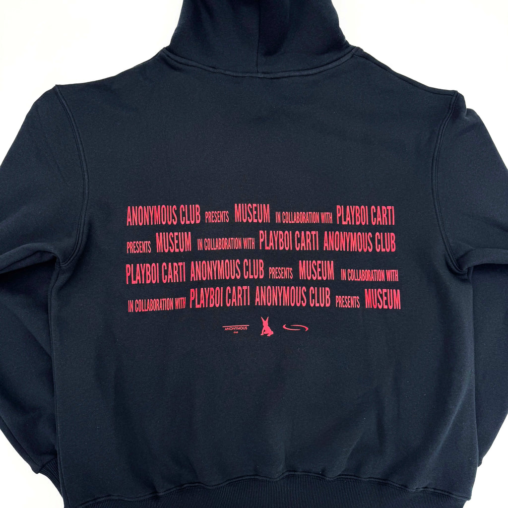 Red Anonymous Graphic Hoodie