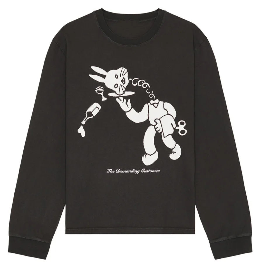 Black Legacy Spring Rabbit Graphic Tee
