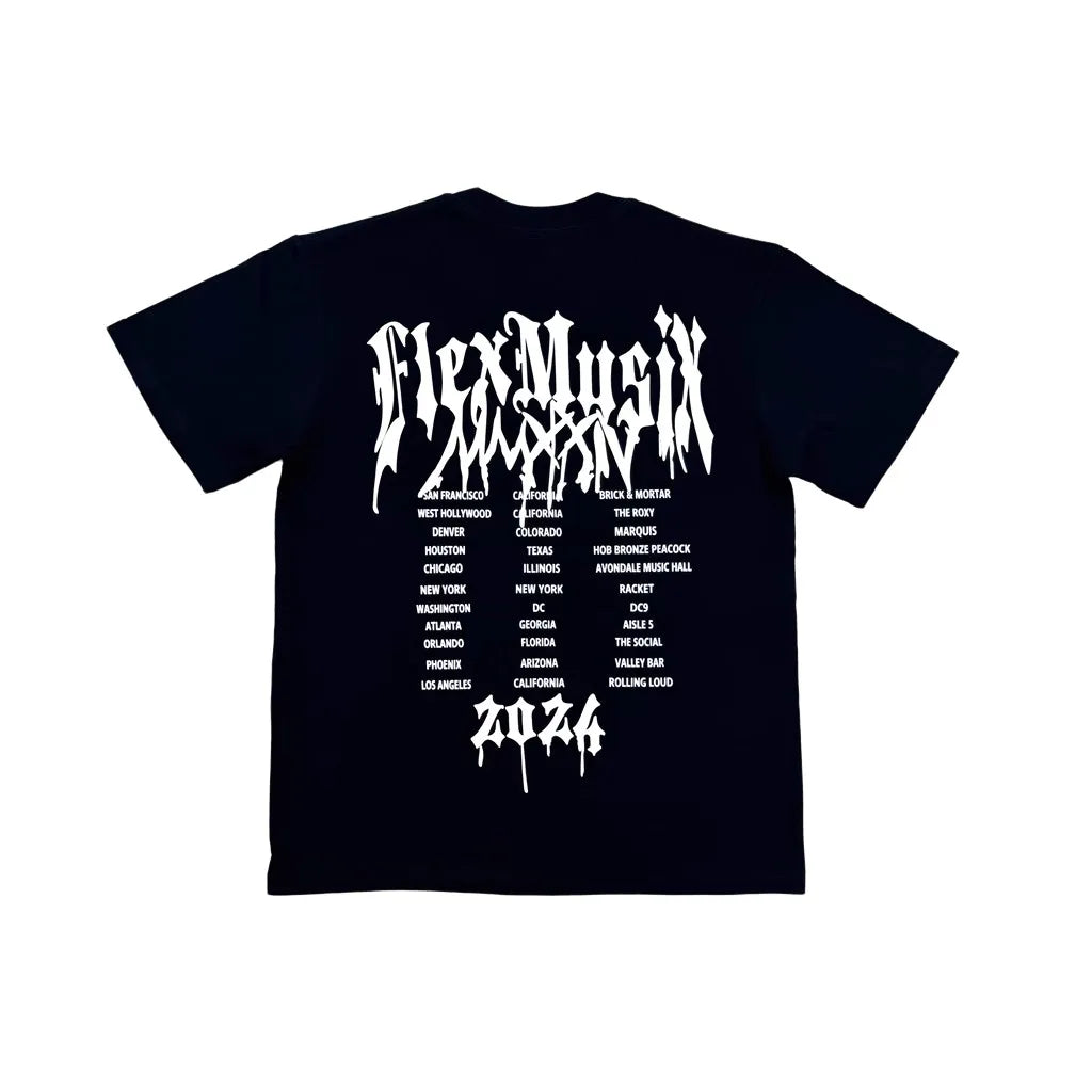 Black Flex Musix Mech Graphic Tee