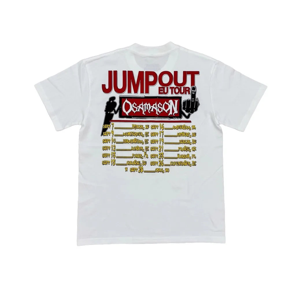 White Skull Graphic Tee
