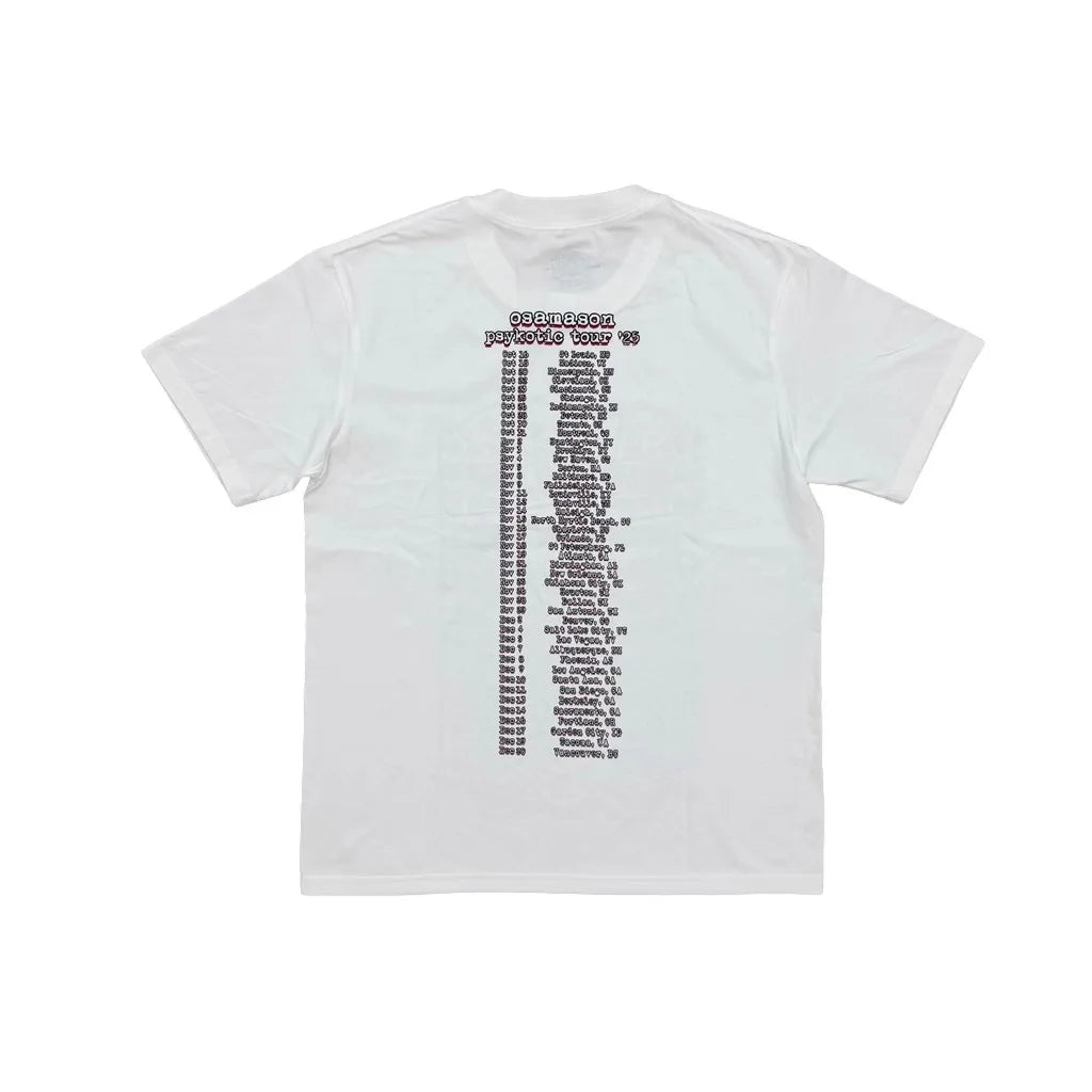 Black Skull Psykotic Mech Graphic Tee