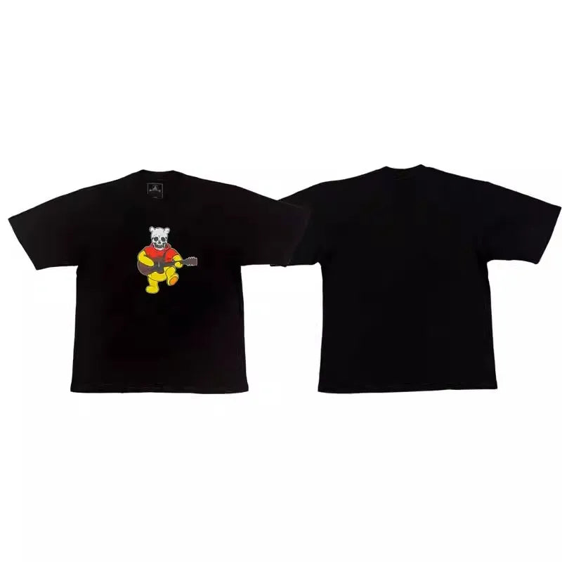Black Skull Duck Graphic Tee
