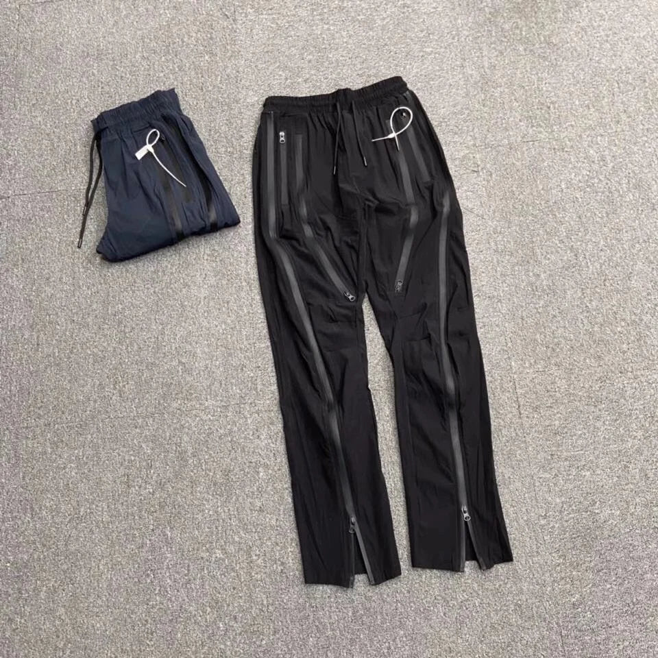 Black Nylon Multi Outdoor Cargo Pants