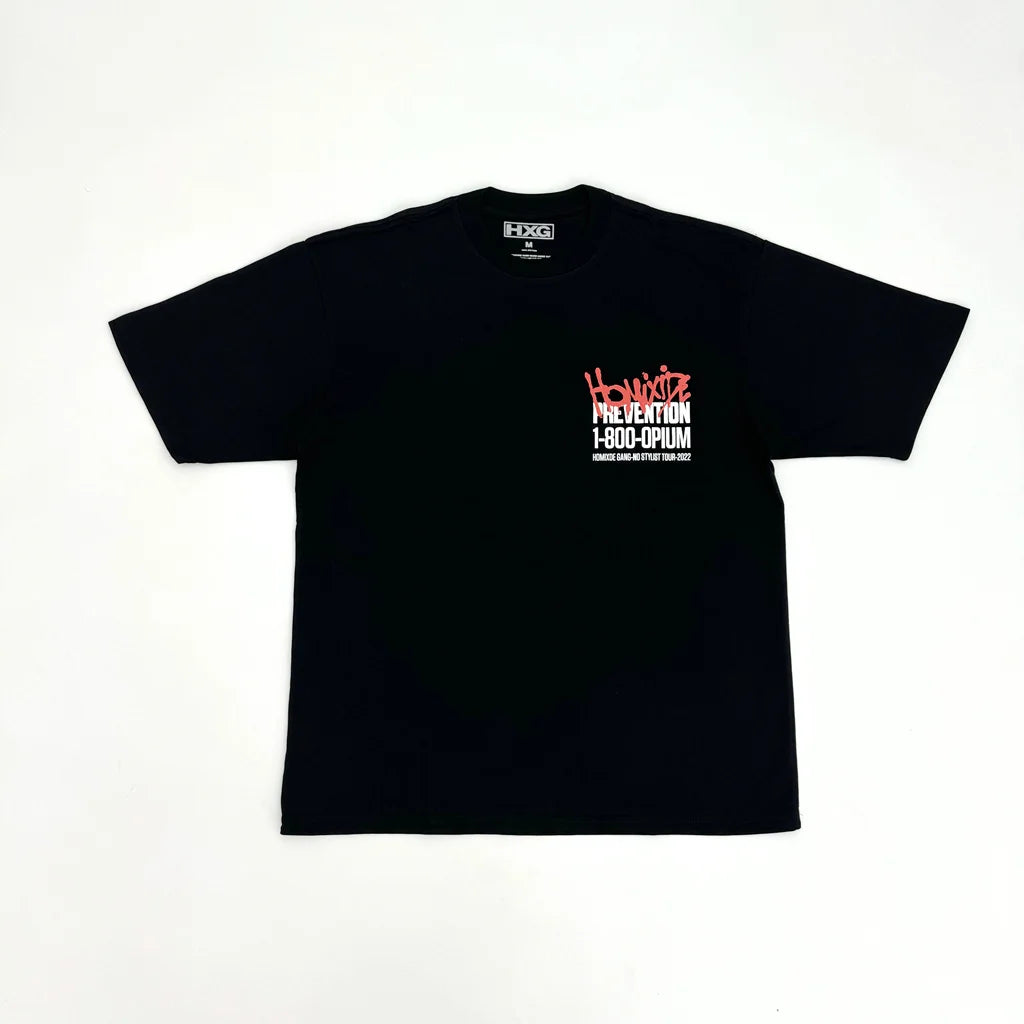 Black Statement Abstract Illustration Graphic Tee