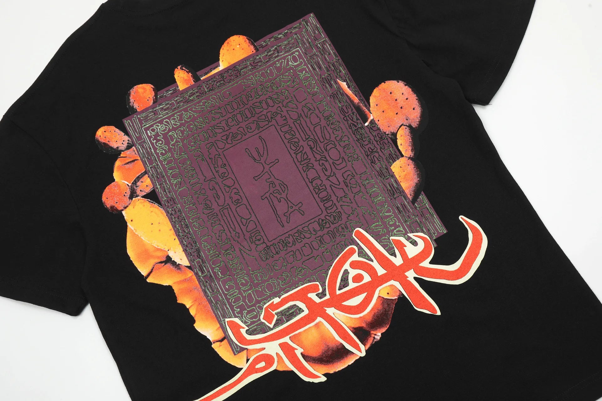 Black Letters Graphic Tee