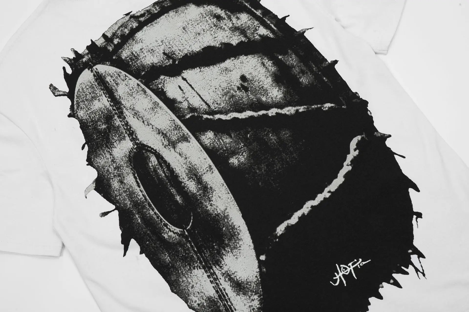 Beige Statement Graphic Tee