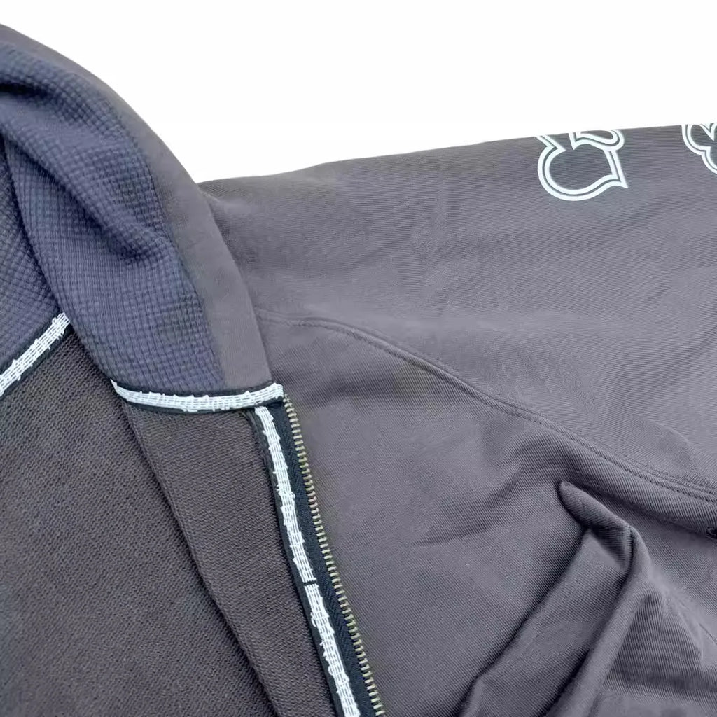 Charcoal Crying Heart Cargo Graphic Hoodie