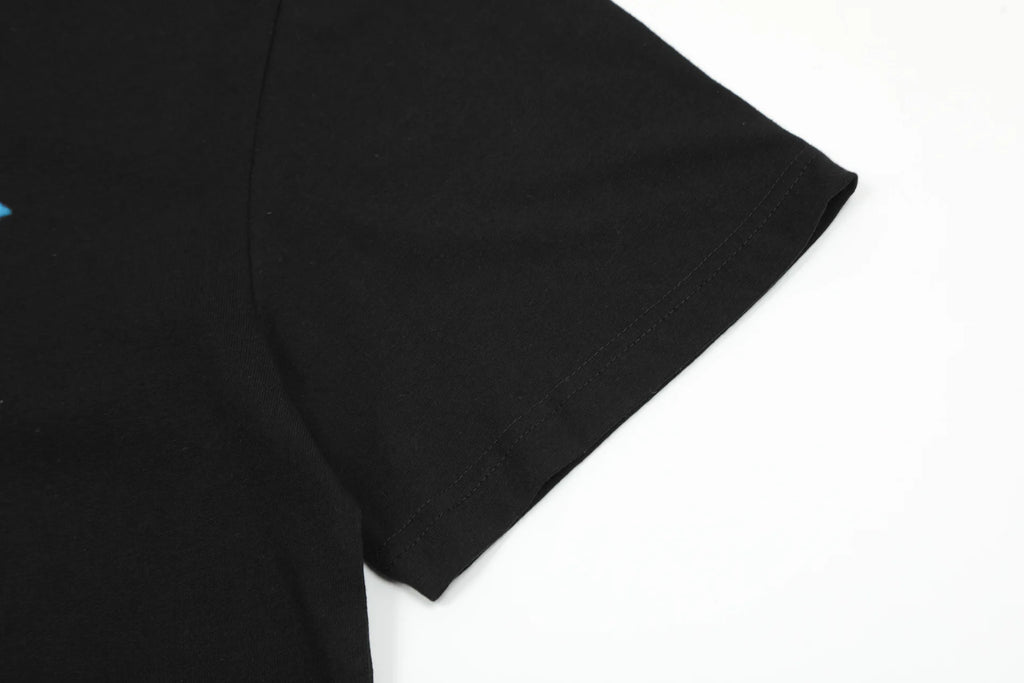 Black Statement Abstract Artwork Graphic Tee