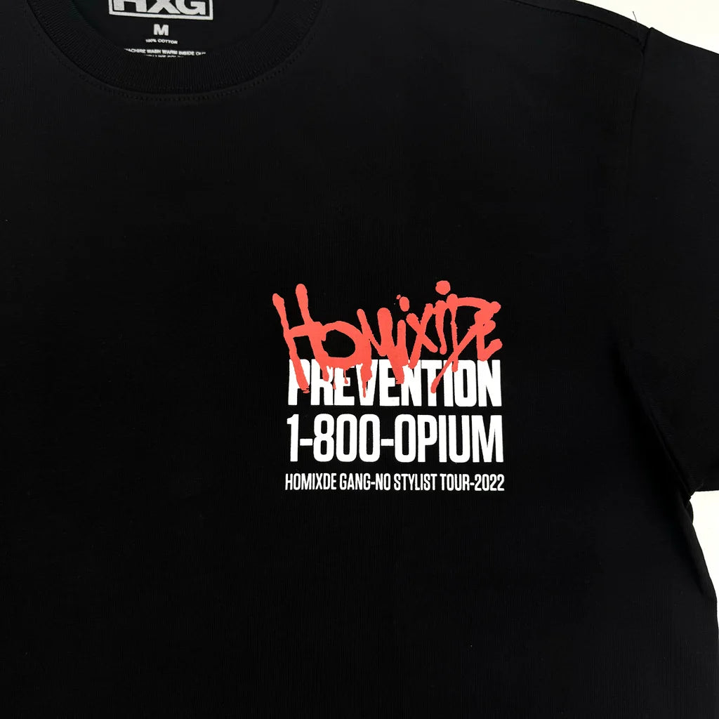 Black Statement Abstract Illustration Graphic Tee