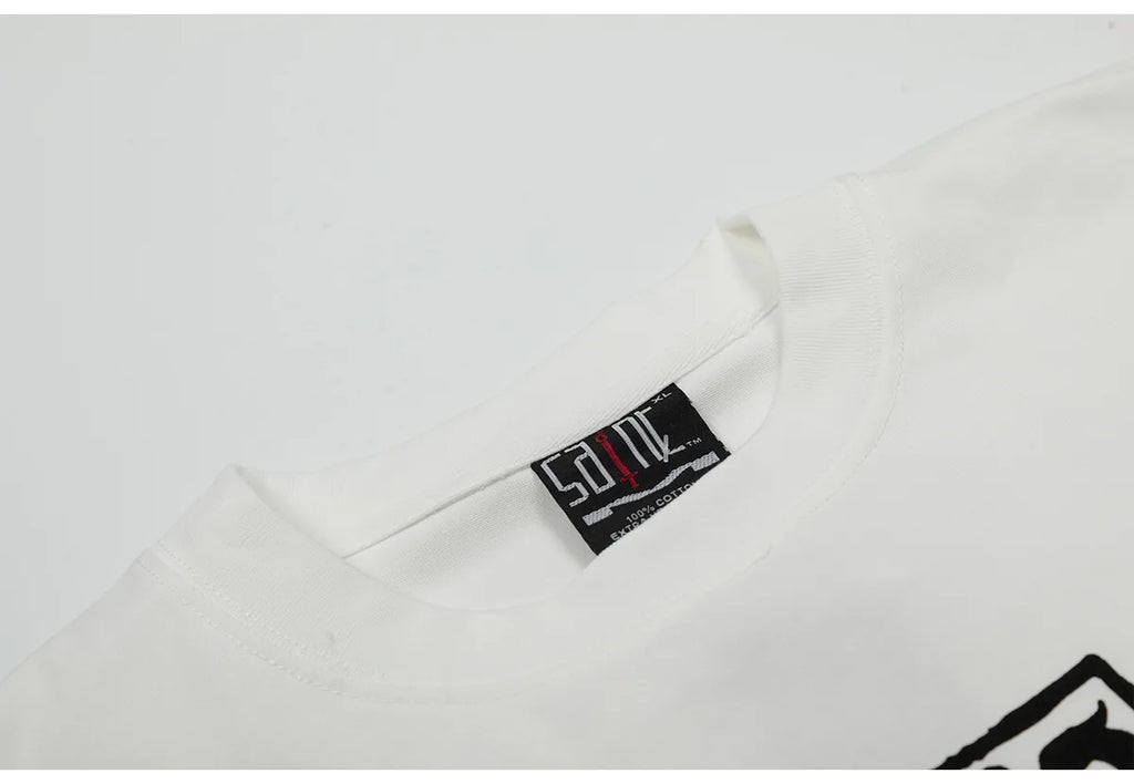 Black Saint Vultures Loose Graphic Tee
