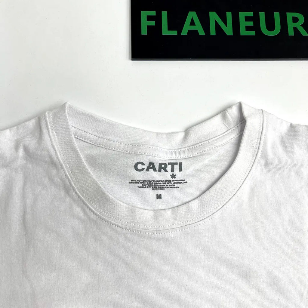 White Rolling Graphic Tee