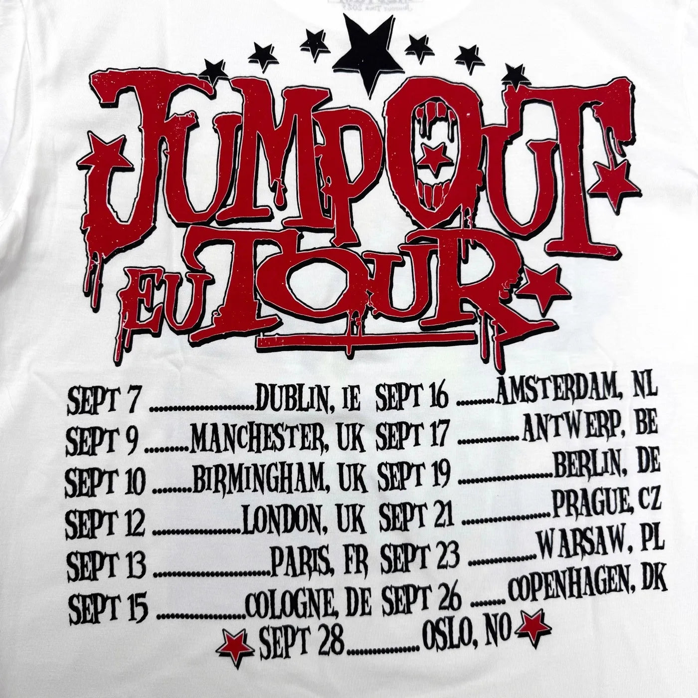 White Jumpout Graphic Tee