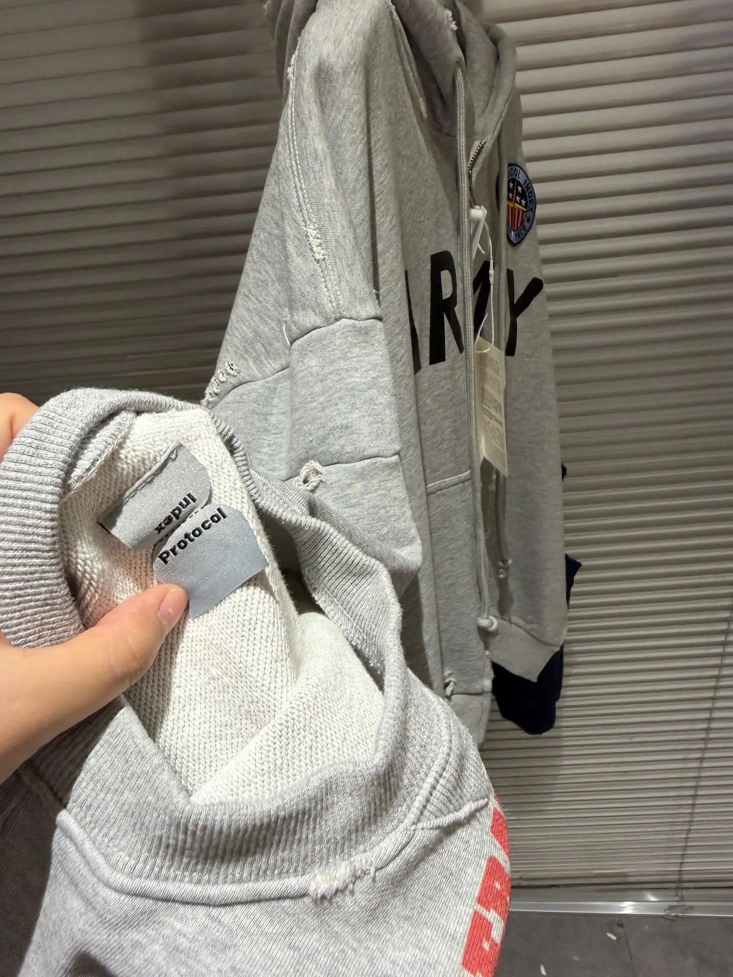 White Army Graphic Hoodie