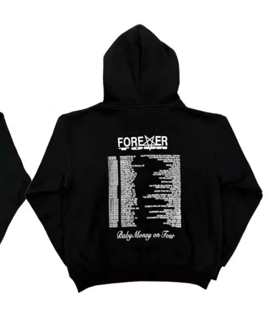 Black Baby Forever Graphic Hoodie