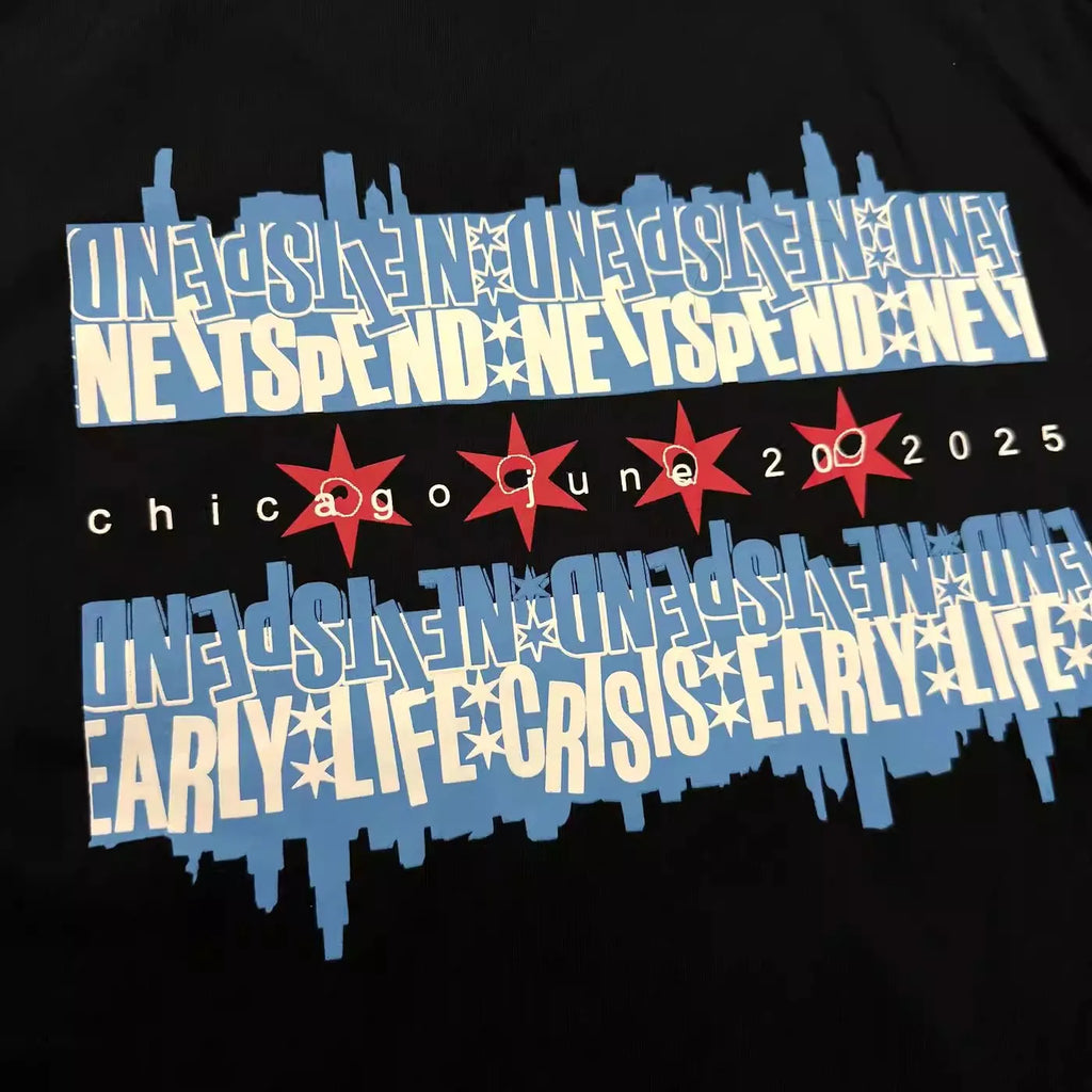 Black Early Life Crisis Graphic Tee