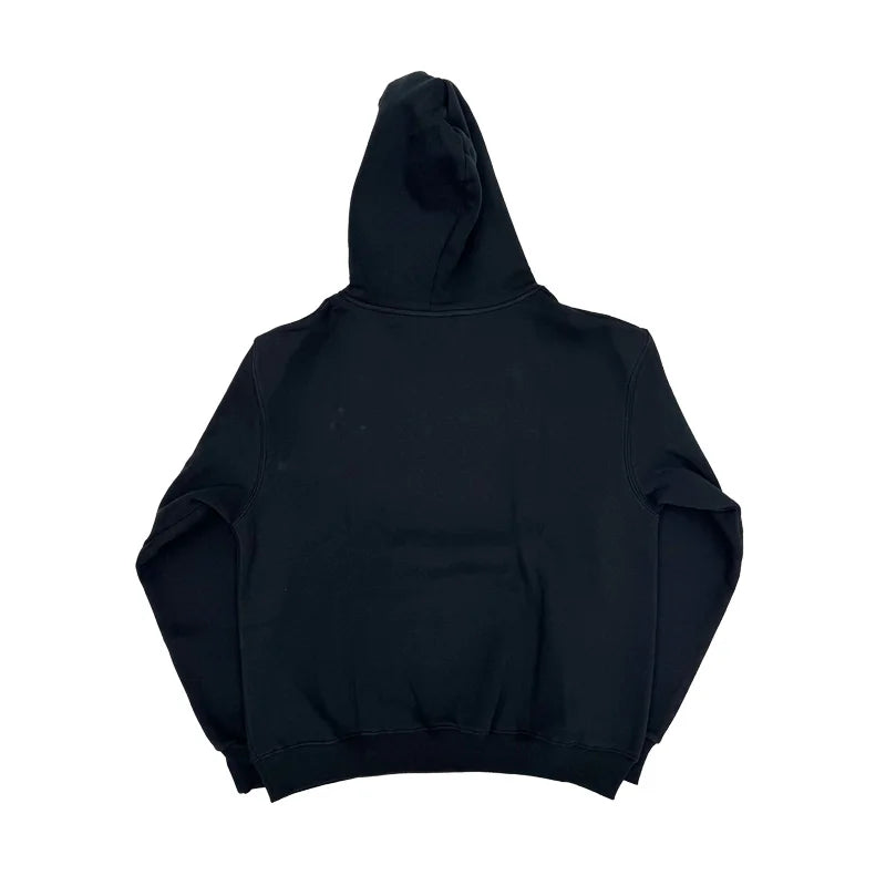 Black Pixel Lady Graphic Hoodie