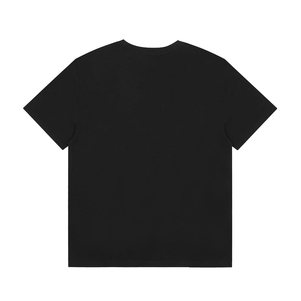 Black Statement Abstract Artwork Graphic Tee