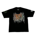 Black Leg Bold Artwork Graphic Tee