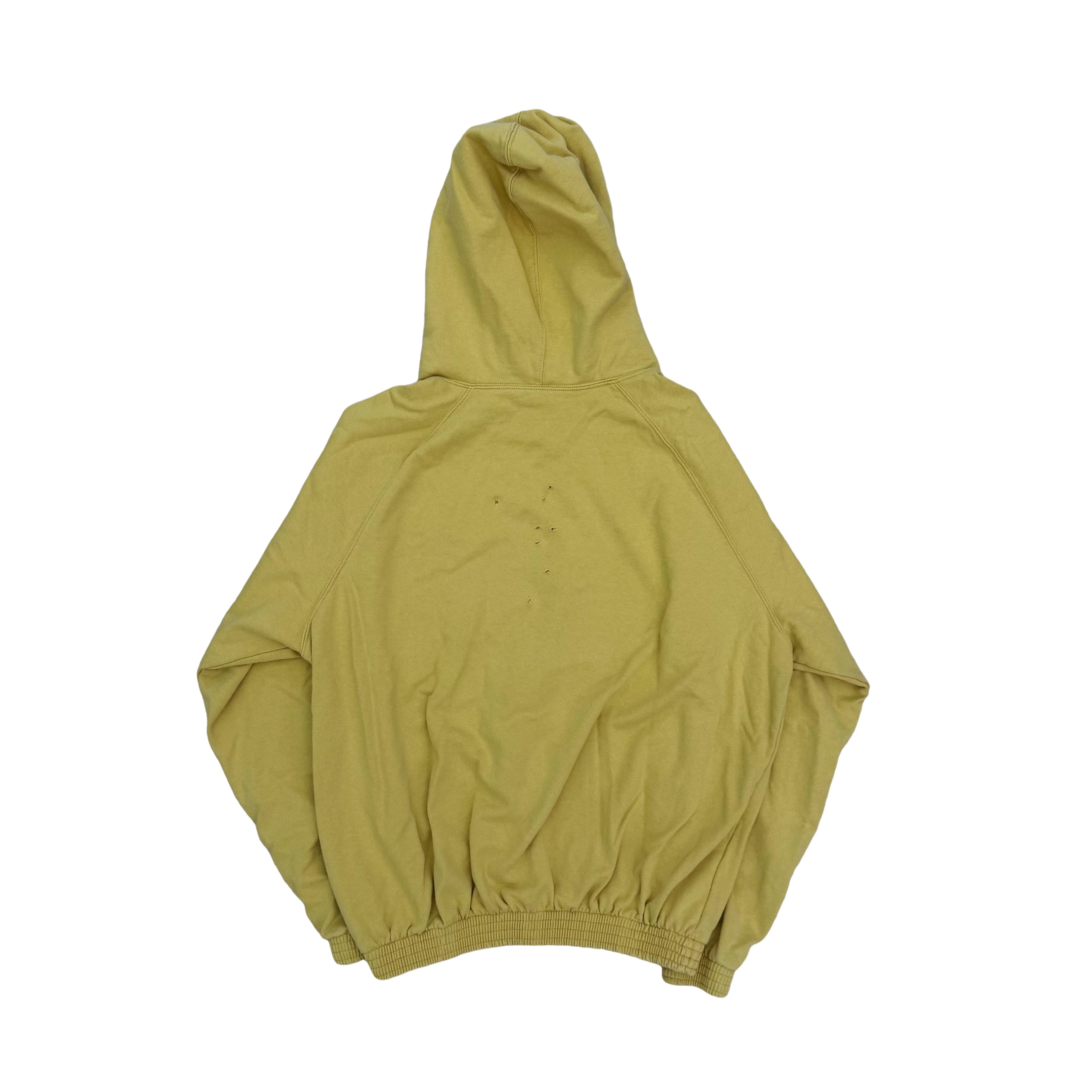 Yellow Shield Face Graphic Hoodie