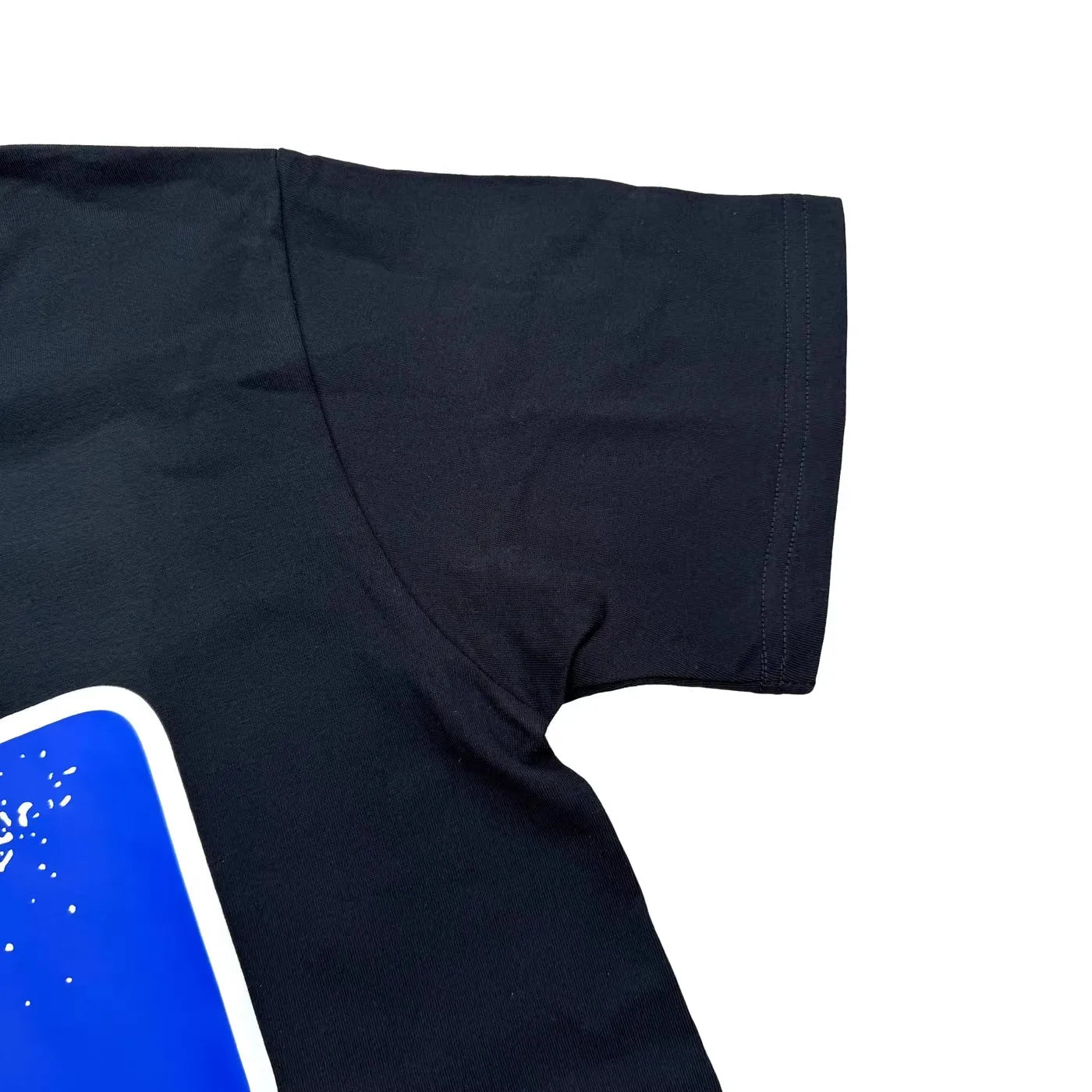 Black Destory Bold Print Graphic Tee