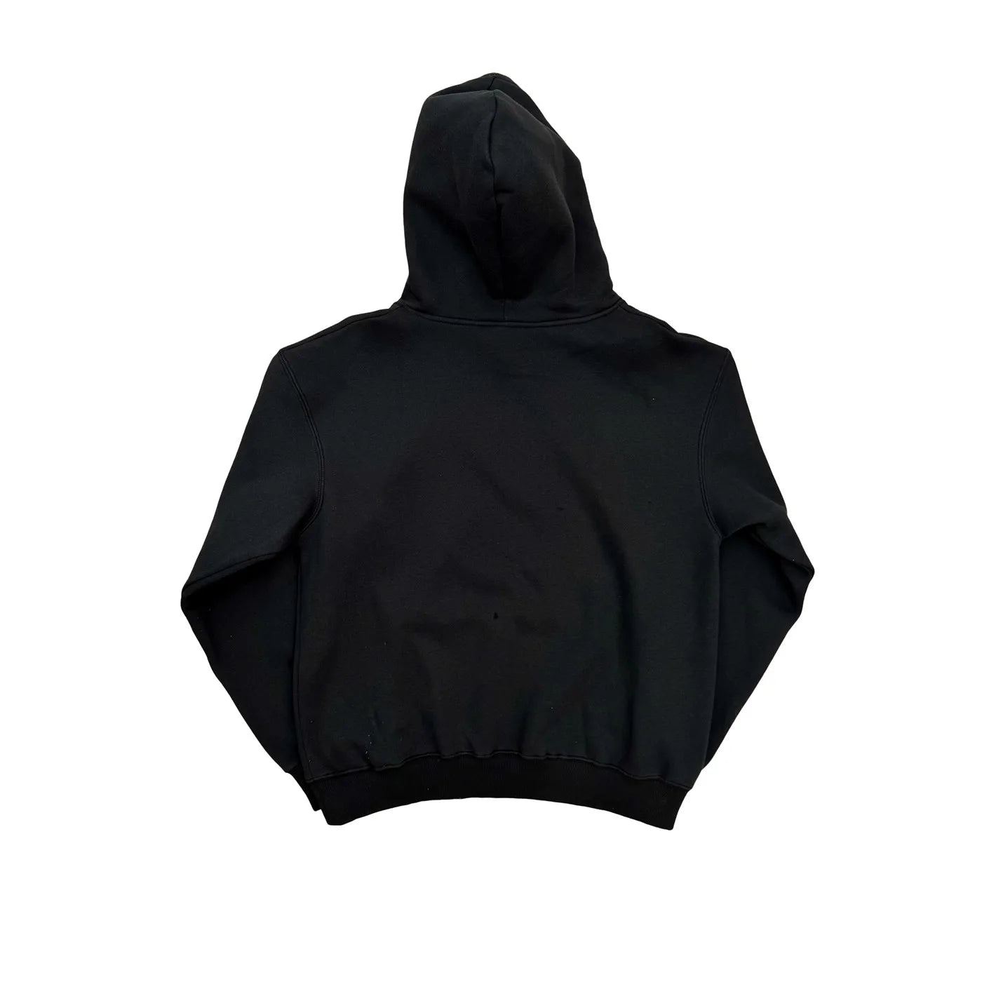 Black Hot Color Invert Graphic Hoodie