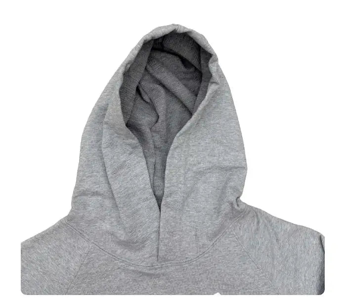 Emblem Grey Graphic Hoodie