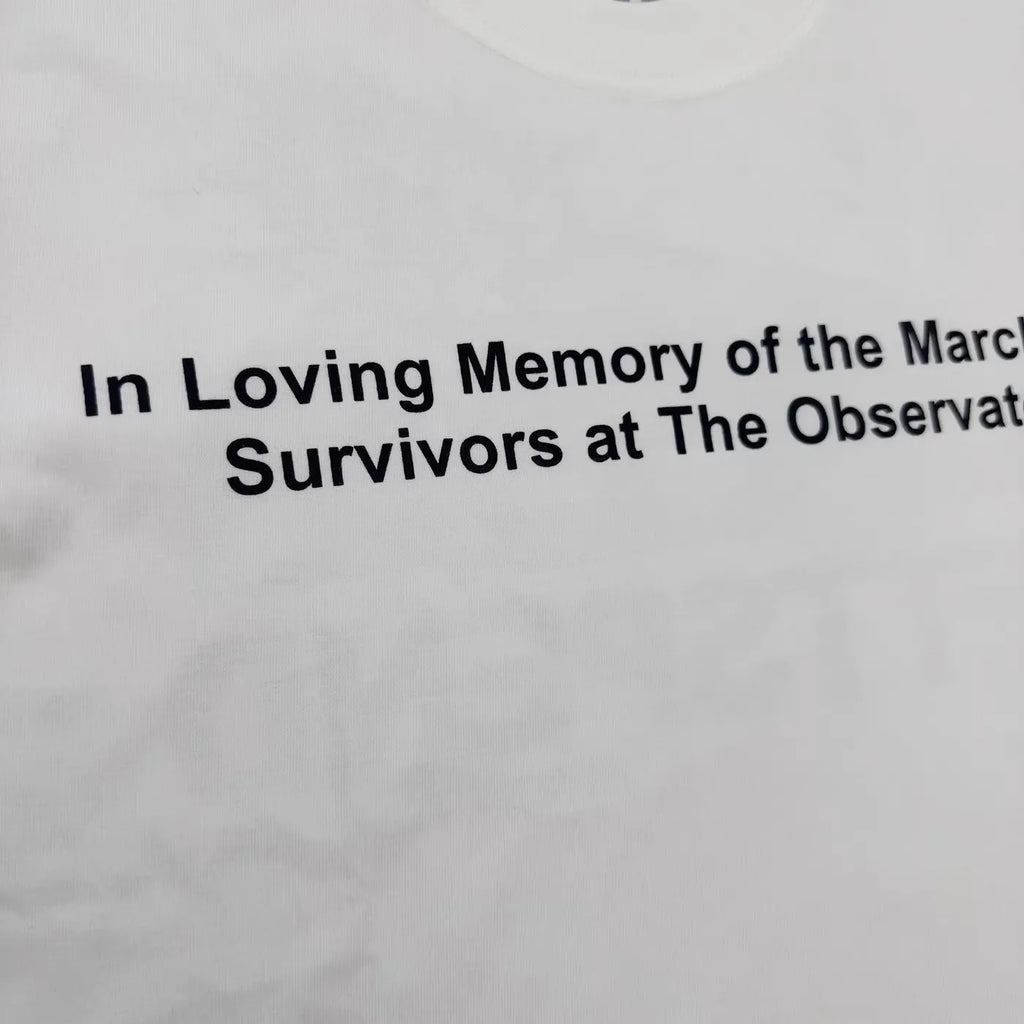 White Invert Observatory Graphic Tee