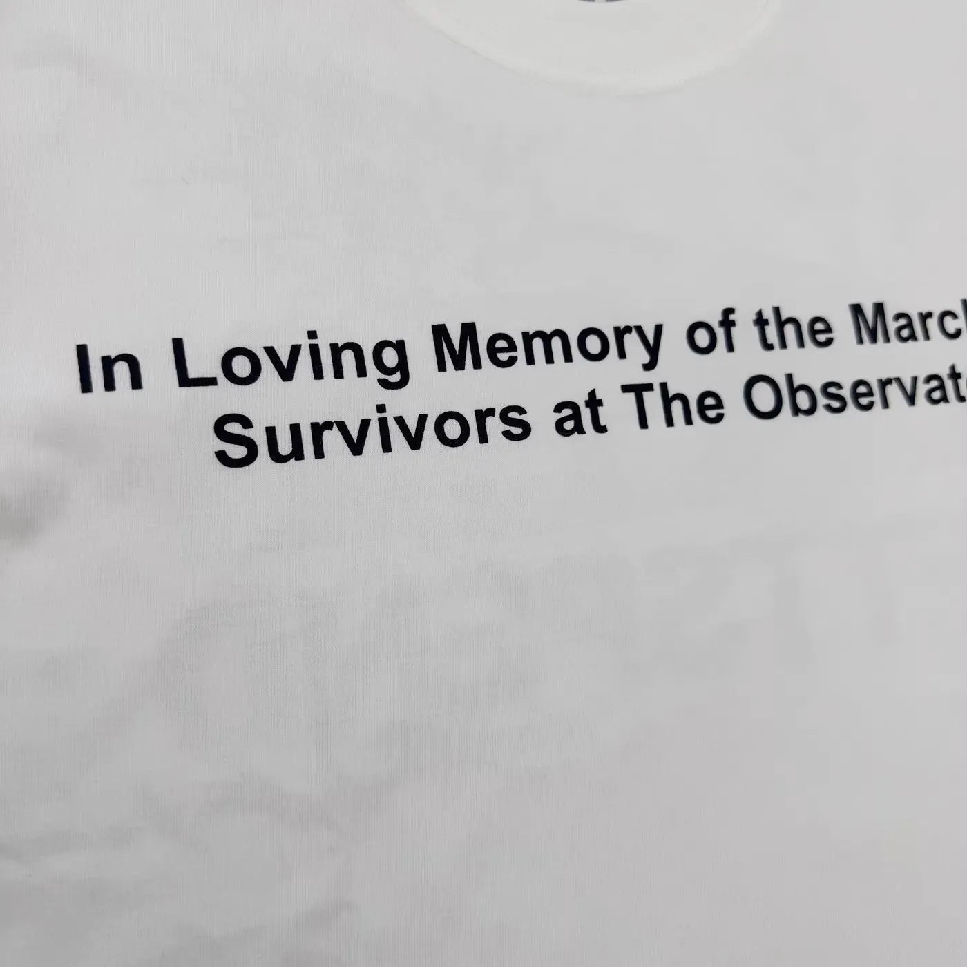 White Invert Observatory Graphic Tee