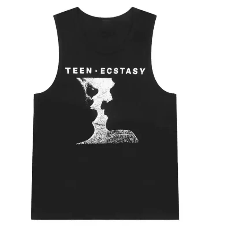 Red Teen Ecstasy Graphic Tank
