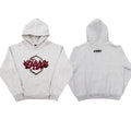 Exer Razorwire Grey Graphic Hoodie