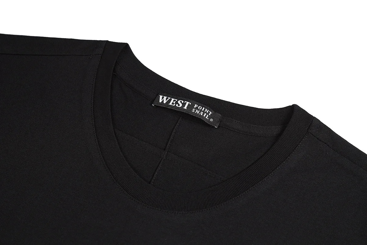 Black Color Shark Teeth Graphic Tank