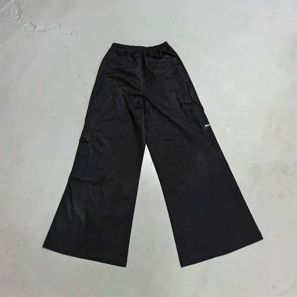 Black Straight-Leg Jeans