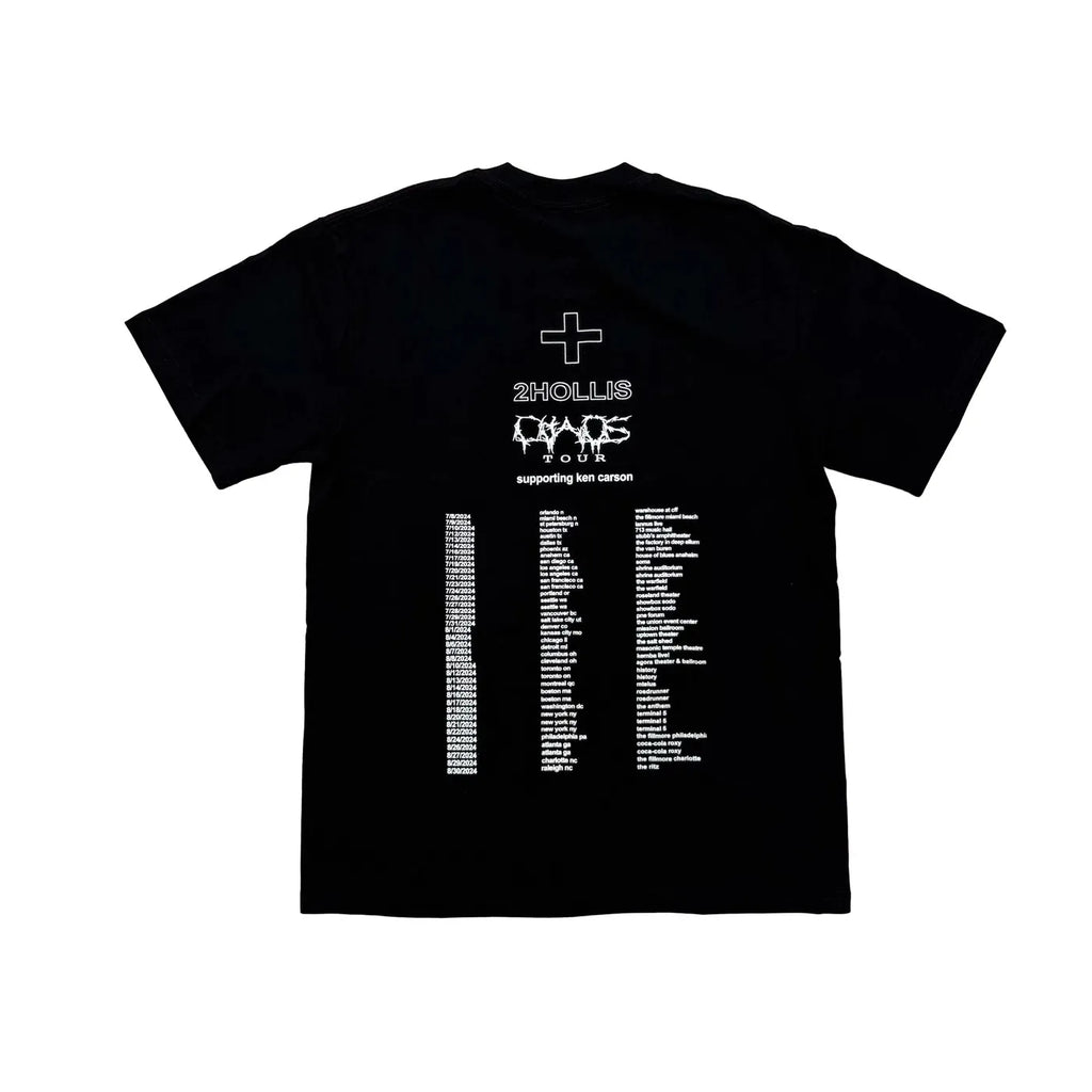 Black Statement Retro Artwork Graphic Tee