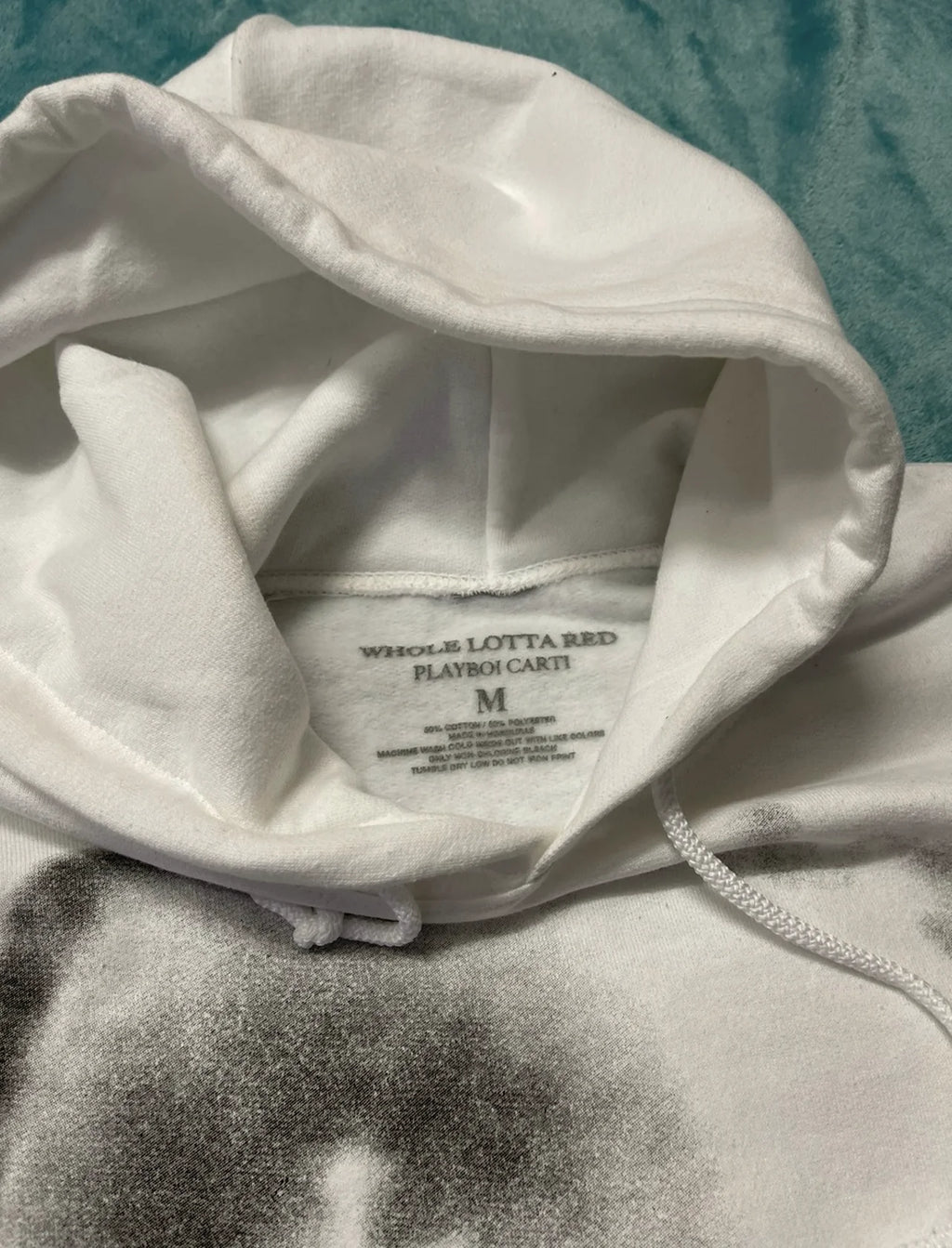 White Face Cat Graphic Hoodie