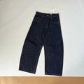 Black Statement Straight-Leg Jeans